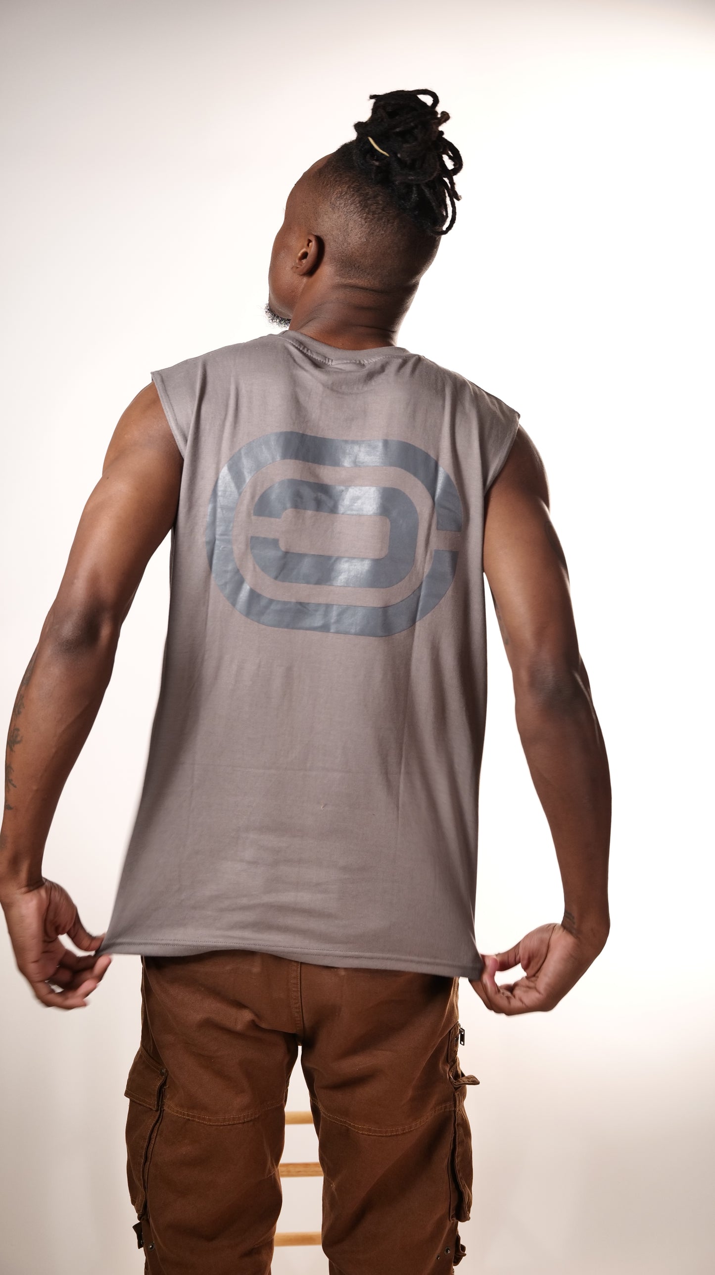 Cvltivate Cvlture Tank Top ( Charcoal/ Grey )