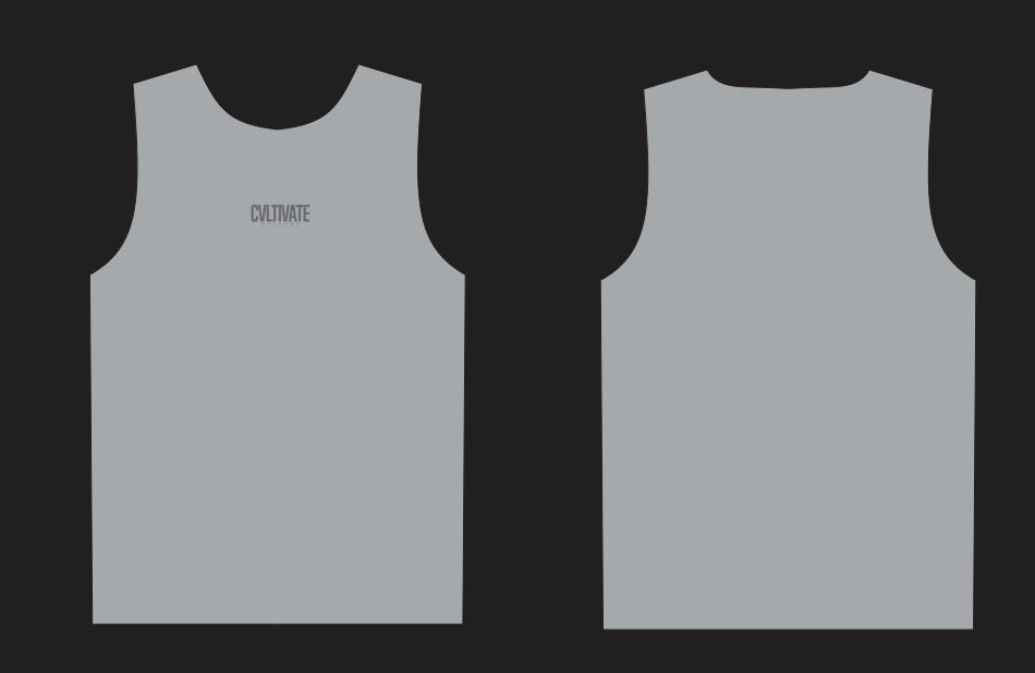 Cvltivate Cvlture Tank Top ( Charcoal/ Grey )