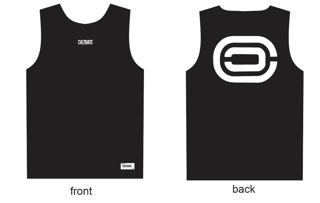 Cvltivate Cvlture Tank Top ( Black/White )