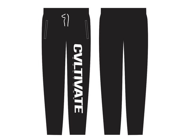 “Cvltivate Cvlture”  STACKED FLARE JOGGERS