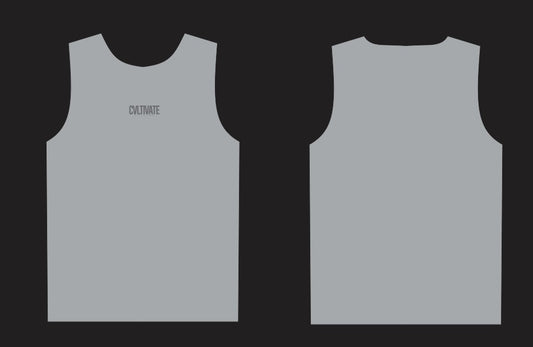 Cvltivate Cvlture Tank Top ( Charcoal/ Grey )