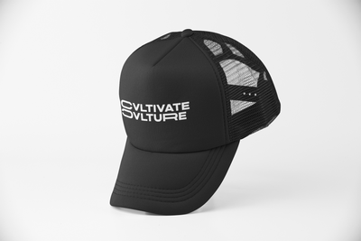 Cvltivate Cvlture Trucker Hat ( Black / White )